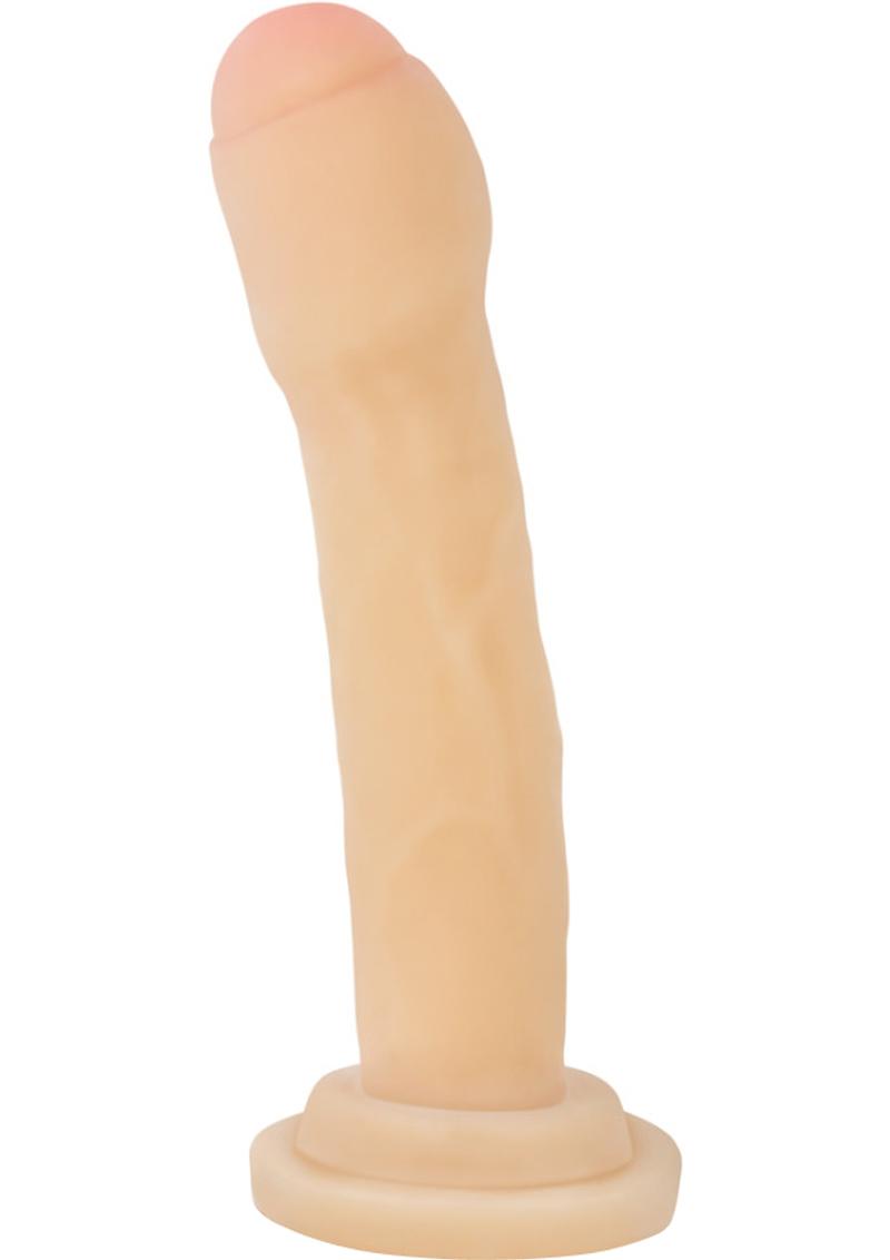 Au Naturel Foreplay Sensa Feel Dual Dense Realistic Dildo Beige