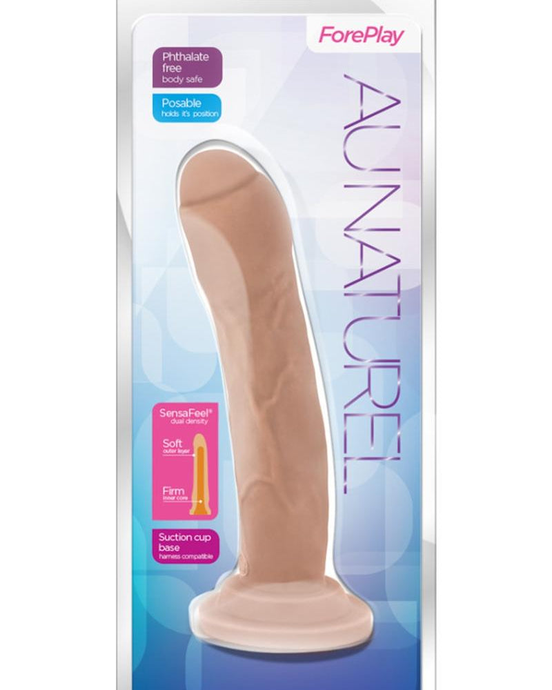 Au Naturel Foreplay Sensa Feel Dual Dense Realistic Dildo Latin