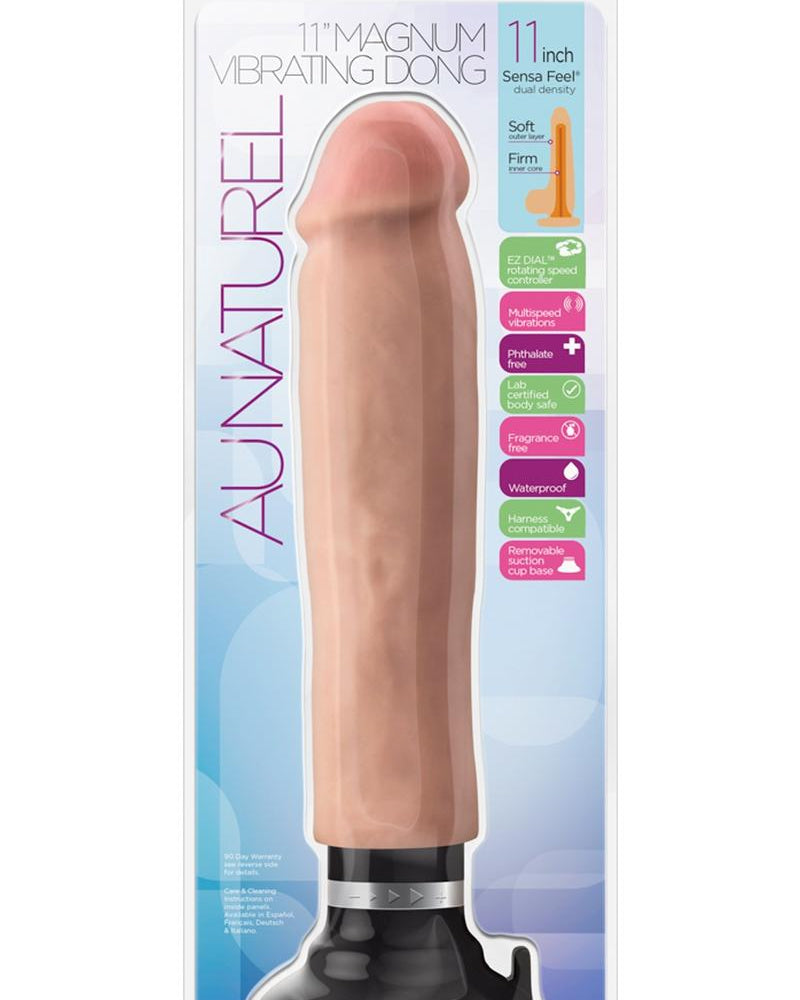 Au Naturel Sensa Feel Magnum Vibe 11 Inch Realistic Dildo