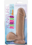 Au Naturel Sensa Feel Dildo 8inch RubberNon Vibrating