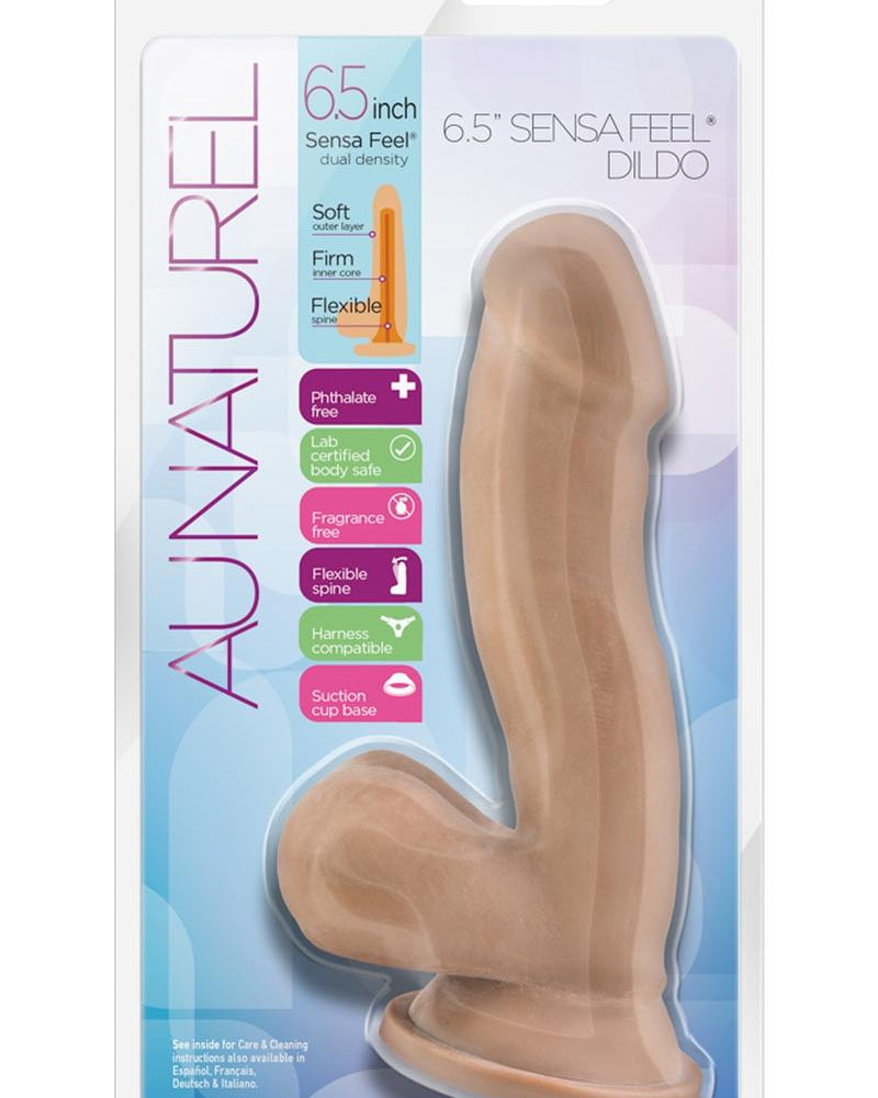 Consolador Au Naturel Sensa Feel 6.5 Flesh sin vibración