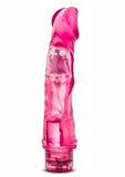 B Yours Vibe 06 Realistic Jelly Vibrator Waterproof Pink 9 Inch