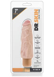 Dr. Skin Cock Vibe 09 Realistic Vibrator Waterproof Natural 7 Inch