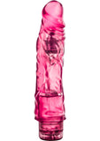 B Yours Vibe 10 Realistic Jelly Vibrator Waterproof Pink 8.5 Inch