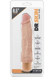 Dr. Skin Cock Vibe 10 Realistic Vibrator Waterproof Natural 8.5 Inch