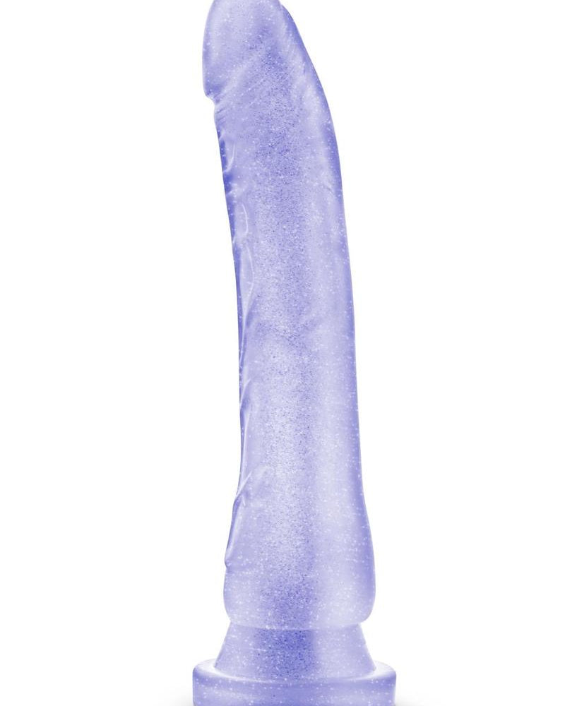 B Yours Sweet N Hard 06 Jelly - Pene realista morado de 8,5 pulgadas