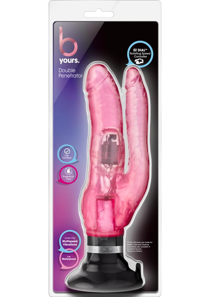 Penetrador doble B Yours impermeable rosa