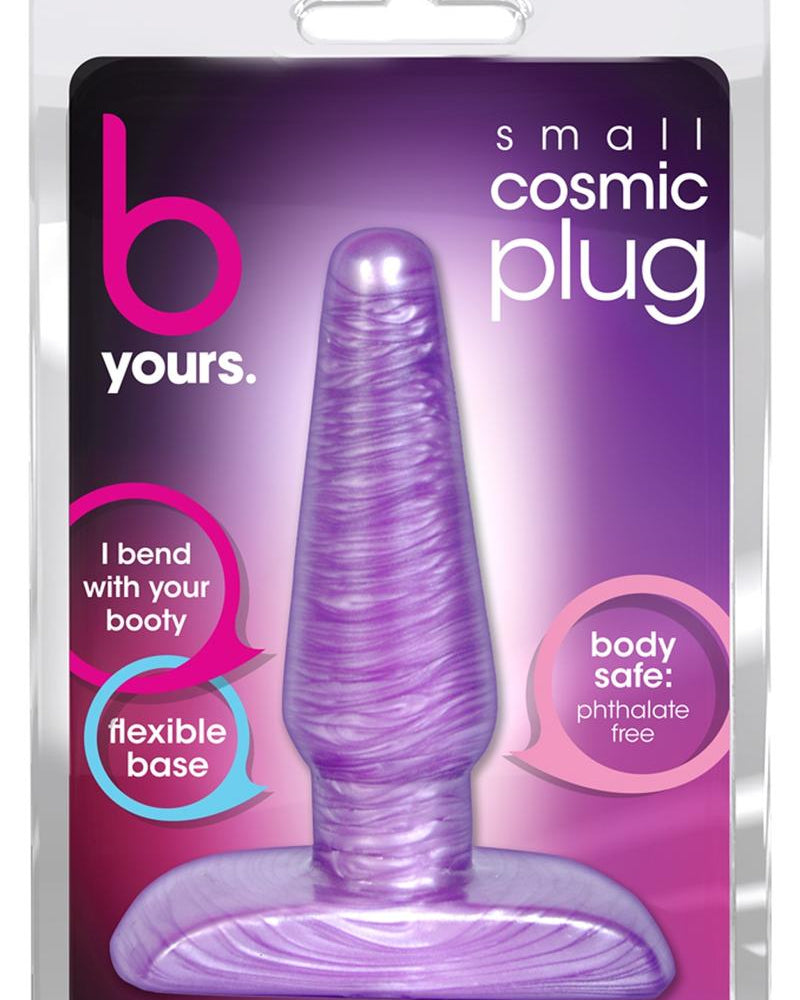 B yours Small Cosmic Plug Purple 4 Inch