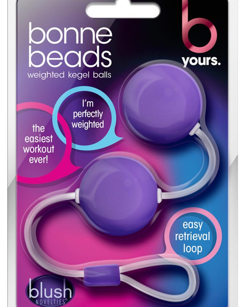 B Yours Bonne Beads - Perlas resistentes a la ducha, color morado, 8,70 pulgadas