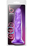 B Yours Sweet N Hard 05 Pene realista morado de 7,5 pulgadas