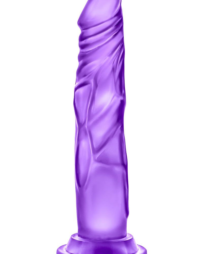 B Yours Sweet N Hard 05 Pene realista morado de 7,5 pulgadas