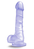 B Yours Sweet N Hard 04 Realistic Dong With Balls Clear 7.7 Inch