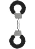 Ouch! Beginner`s Furry Handcuffs Black