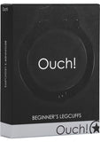 Ouch! Beginner`s Legcuffs Black