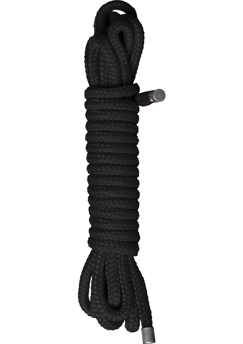 Ouch Cuerda de nailon suave japonesa trenzada negra de 10 metros (32,8 pies)