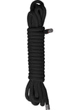 Ouch Japanese Soft Nylon Braded Rope Black 10 Meters 32.8 Feet