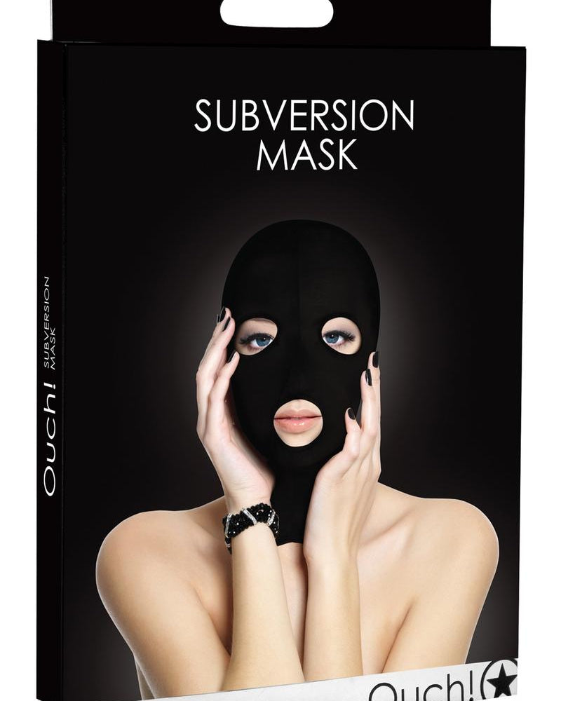 ¡Ay! Máscara Subversion negra