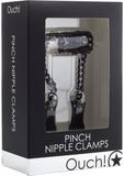 Ouch! Pinch Nipple Clamps Black