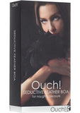 Ouch Seductive Feather Boa Black
