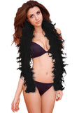 Ouch Seductive Feather Boa Black