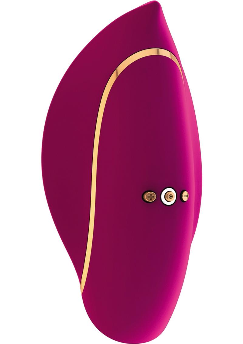 Vive Minu Vibrador de silicona recargable por USB resistente al agua rosa