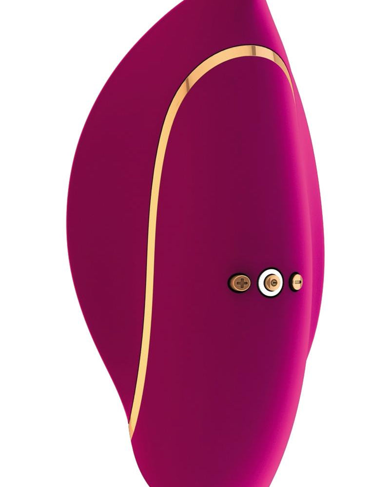 Vive Minu Vibrador de silicona recargable por USB resistente al agua rosa