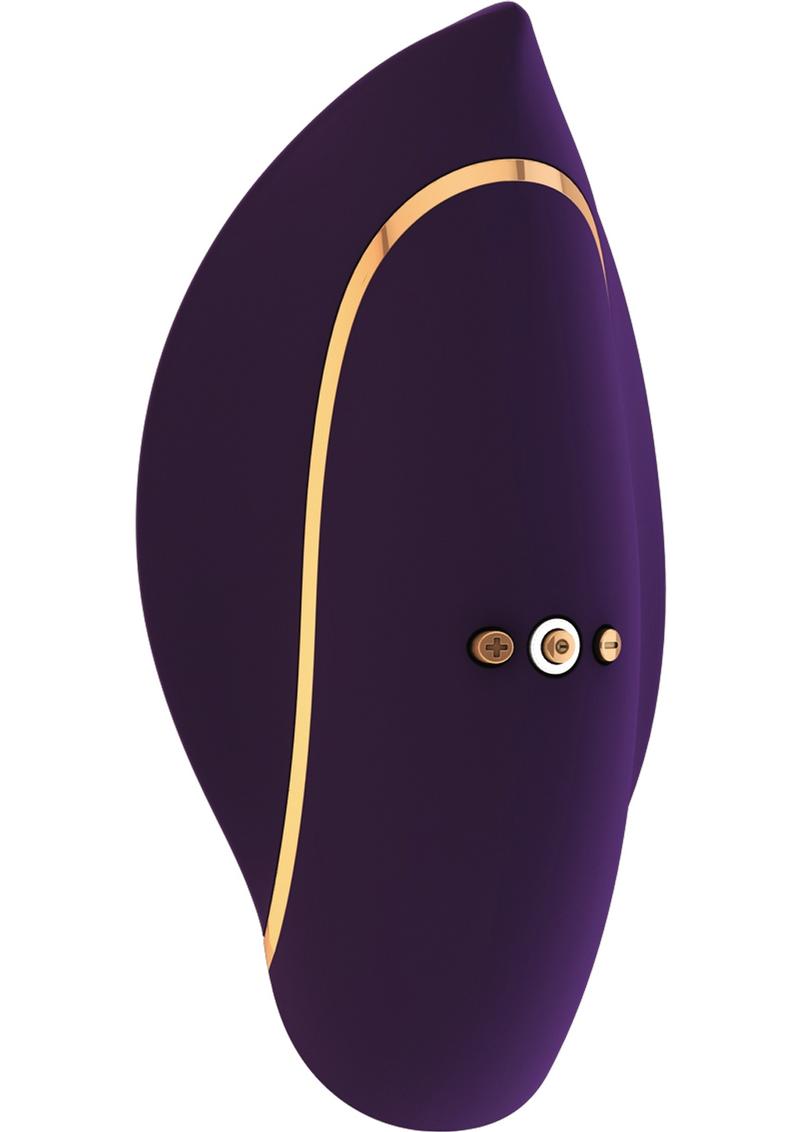 Vive Minu Silicone USB Rechargeable Lay-On Vibrator Waterproof Purple