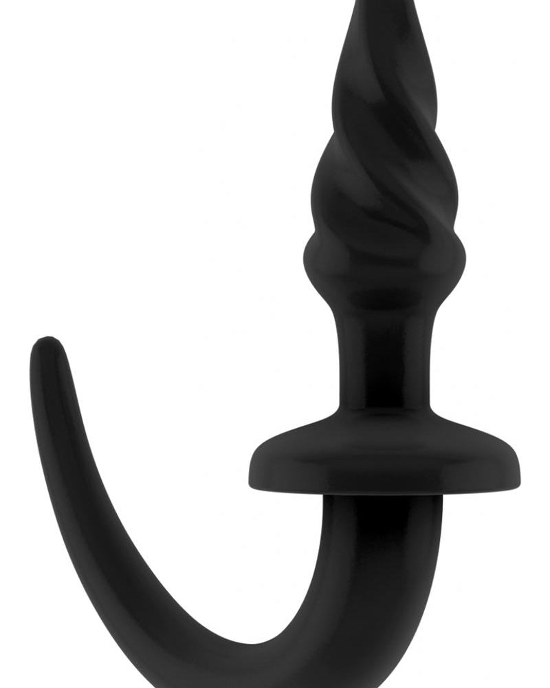 Sono No 10 Rubber Butt Plug Waterproof Black 4 Inch