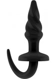 Sono No 11 Rubber Butt Plug Black 6 Inch