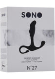 Sono No 27 Silicone Prostate Massager Waterproof Black