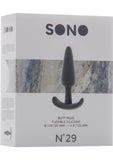 Sono No 29 Silicone Butt Plug Grey