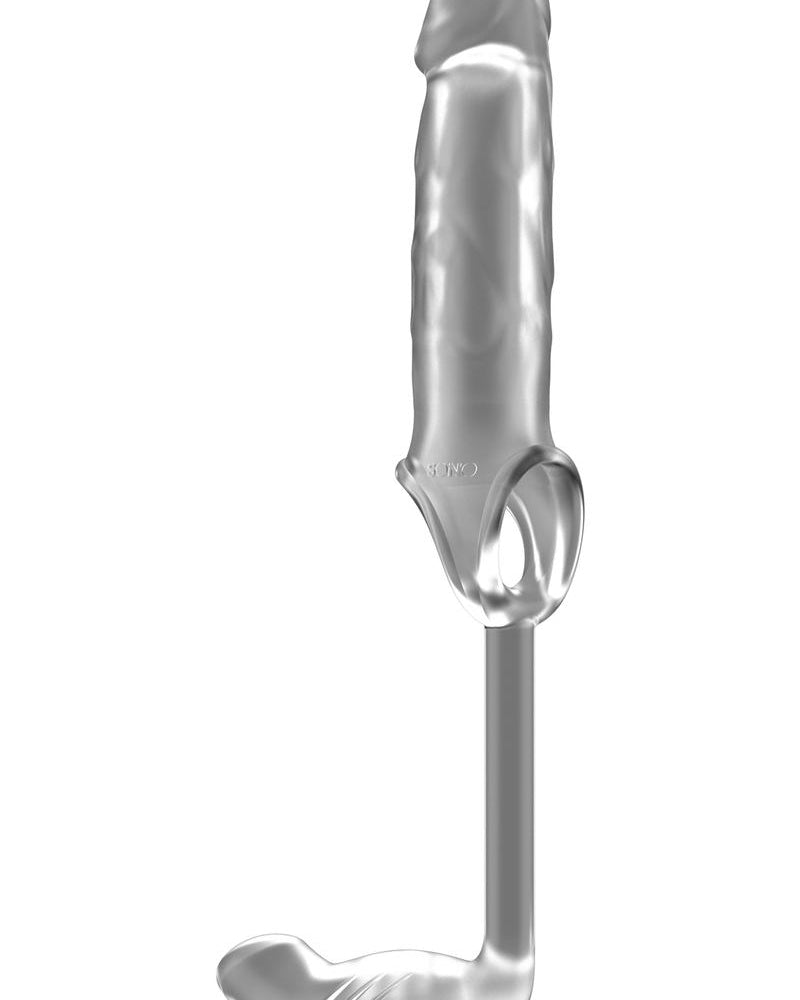 Sono No 34 Stretchy Penis Extension And Prostate Plug Transparent