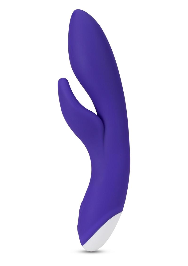 Hop Pleasure Bunnies Jessica Rabbit Silicone Waterproof Vibe Midnight 8 Inch