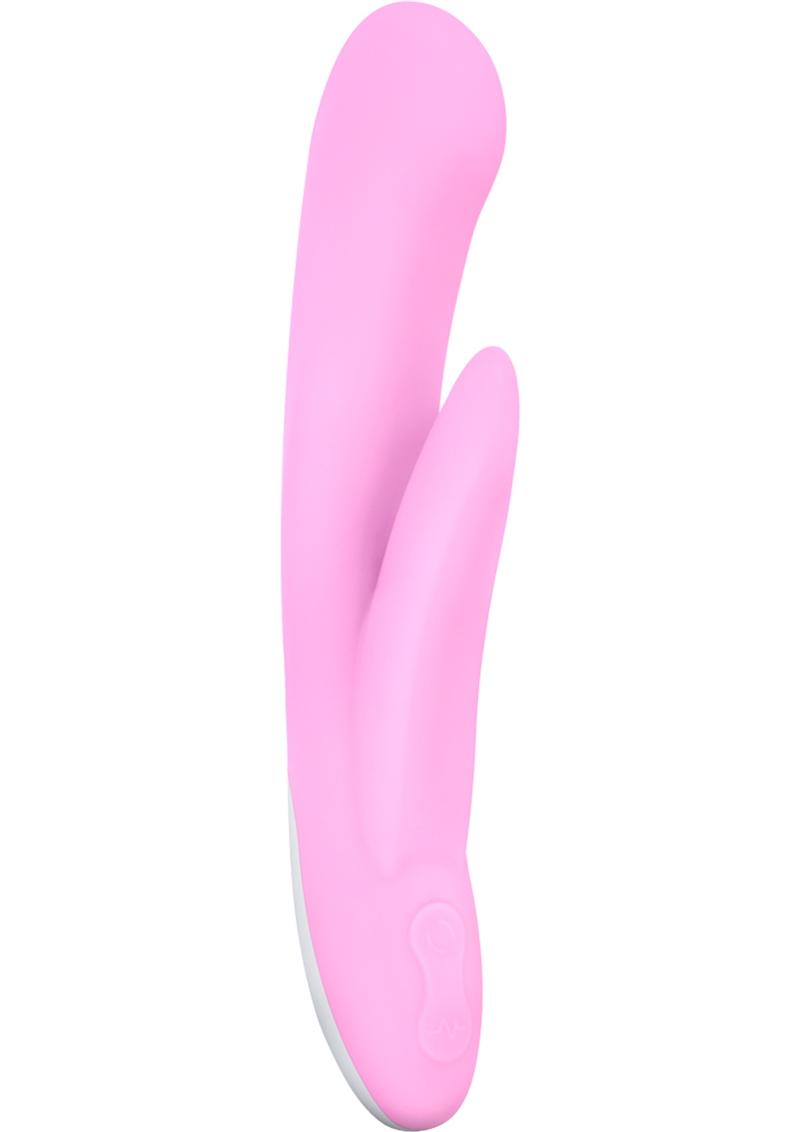 Hop Pleasure Bunnies Cottontail Silicone USB Rechargeable Vibrator Waterproof Ballet Slipper Pink