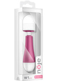 Noje W1 Silicone USB Rechargeable Mini Massagers Waterproof Rose
