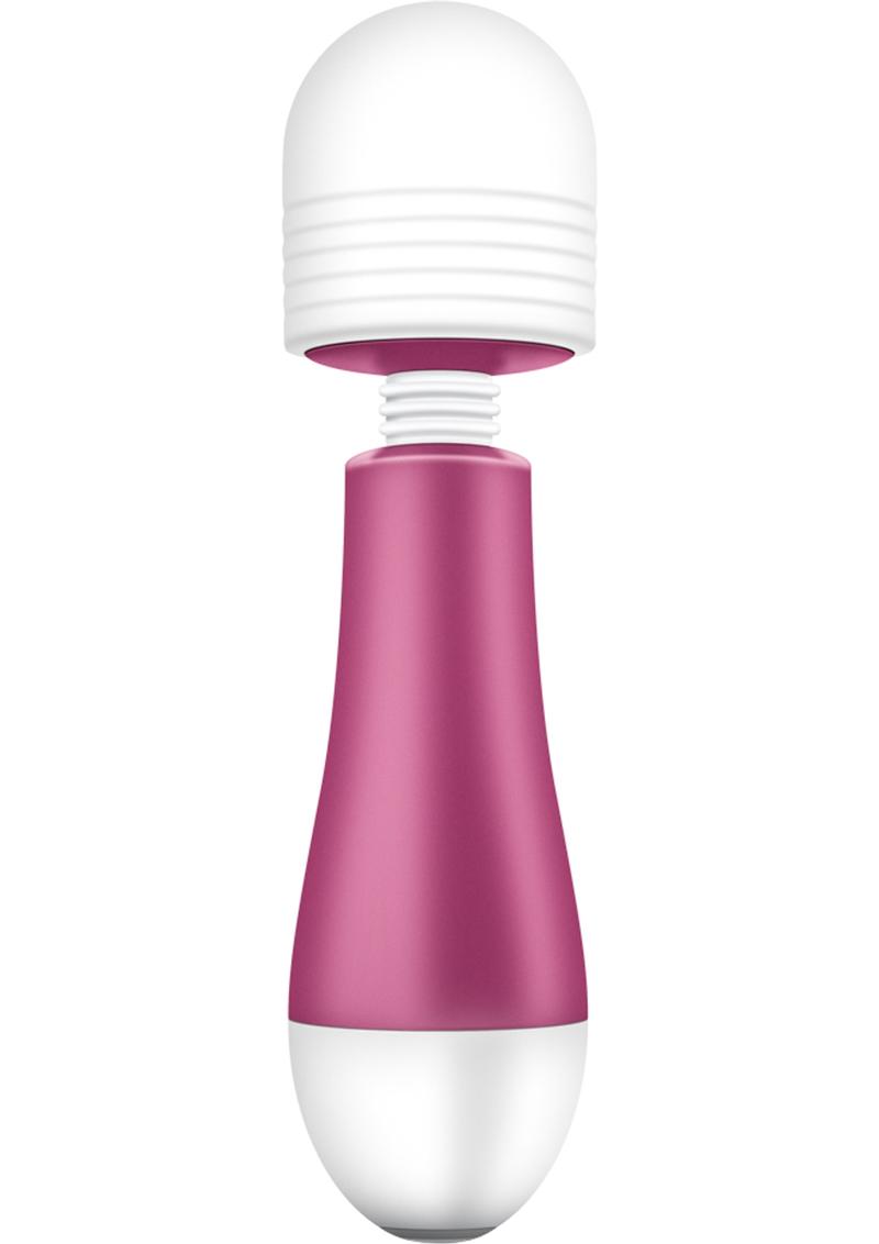 Noje W1 Silicone USB Rechargeable Mini Massagers Waterproof Rose