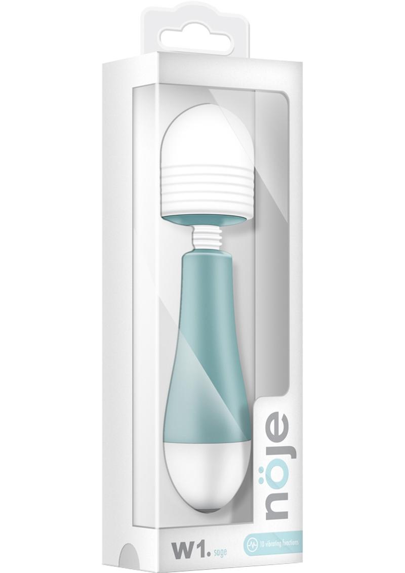 Noje W1 Silicone USB Rechargeable Mini Massagers Waterproof Sage