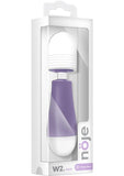 Noje W2 Silicone USB Rechargeable Mini Massagers Waterproof Wisteria Purple