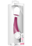 Noje W3 Silicone USB Rechargeable Mini Massagers Waterproof Rose