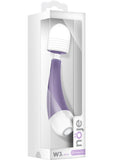 Noje W3 Silicone USB Rechargeable Mini Massagers Waterproof Wisteria Purple