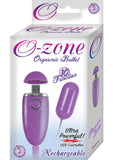 Ozone Rechargeable Orgasmic Bullet Waterproof Purple