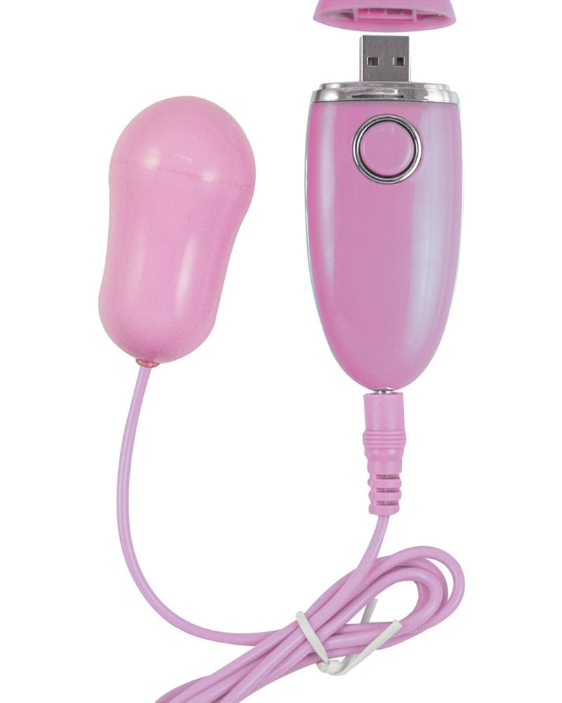 Bala de placer recargable Ozone resistente al agua color rosa