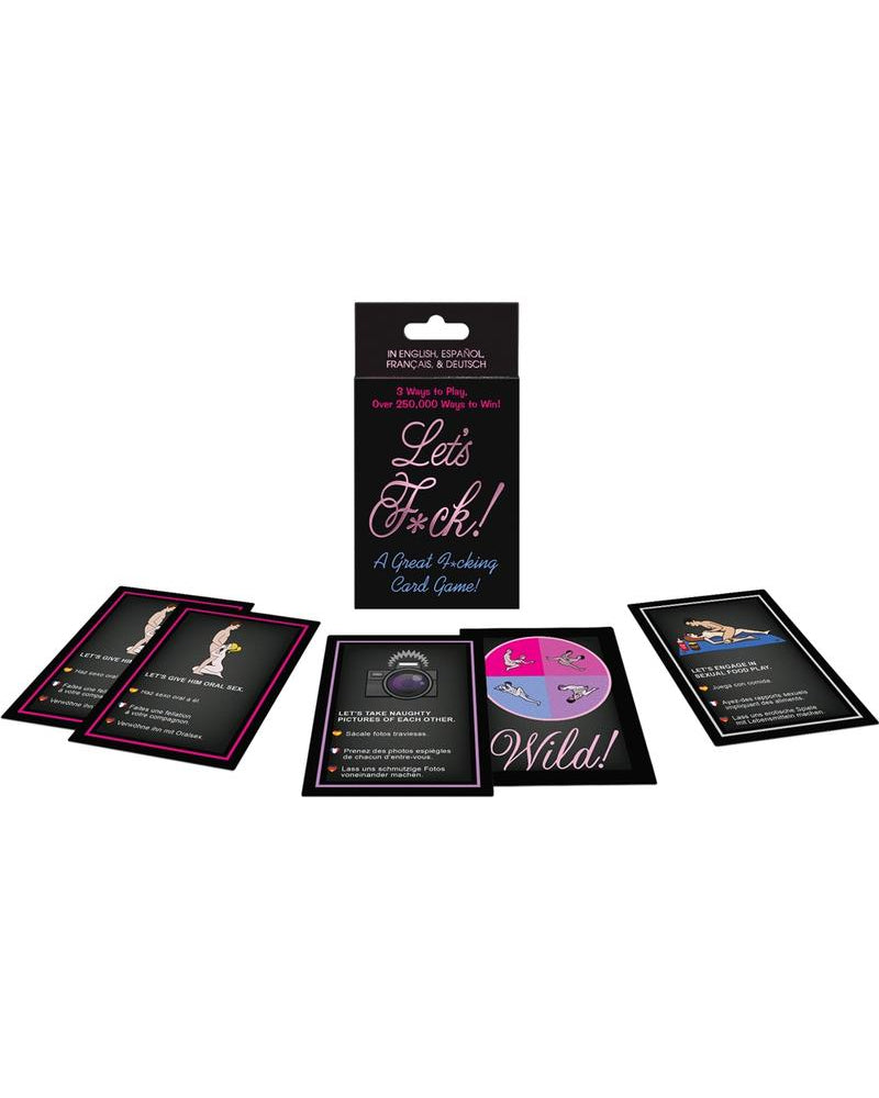 Lets Fuck Sex Position Card Game