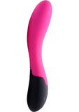 Heat Blaze 9x Self Heating Silicone Vibrator Waterproof Hot Pink