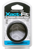 Perfect Fit Xact-Fit Premium Silicone Ring Set Large To Xlarge 3 Rings Per Set