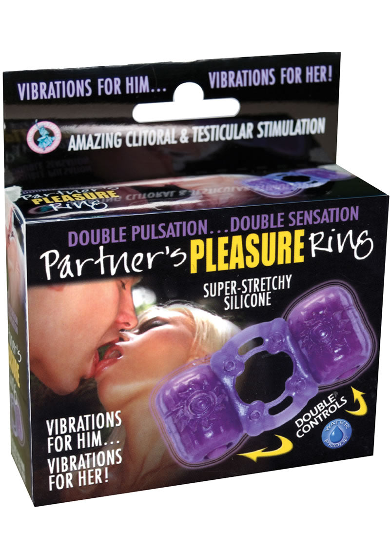 Anillo de placer para parejas - Púrpura