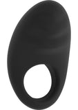 Anillo de amor de silicona flexible recargable por USB de Jil Harper, resistente al agua, color negro, 3,5 pulgadas