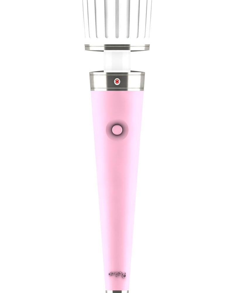 Retro Layla Silicone Massage USB Rechargeable Massage Wand Waterproof Pink