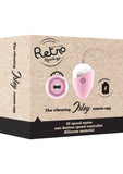 Retro Isley Wireless Remote Control USB Rechargeable Egg Waterproof Pink