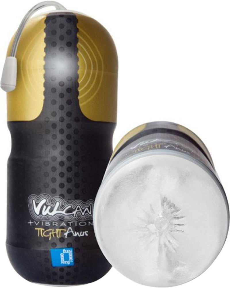 Masturbador masculino con ano estrecho y vibración Vulcan